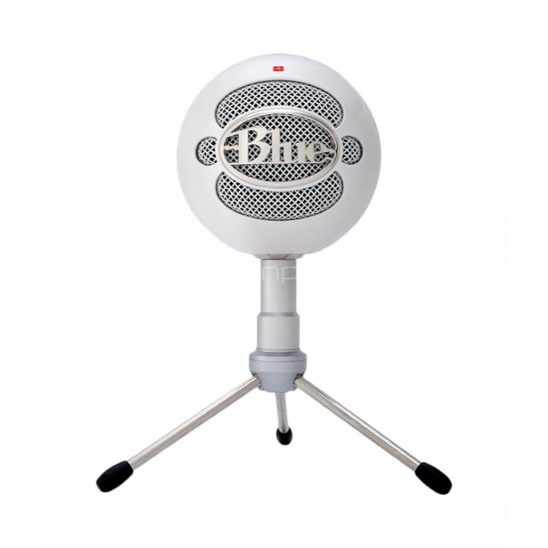 micrófono profesional blue snowball ice (usb, blanco)