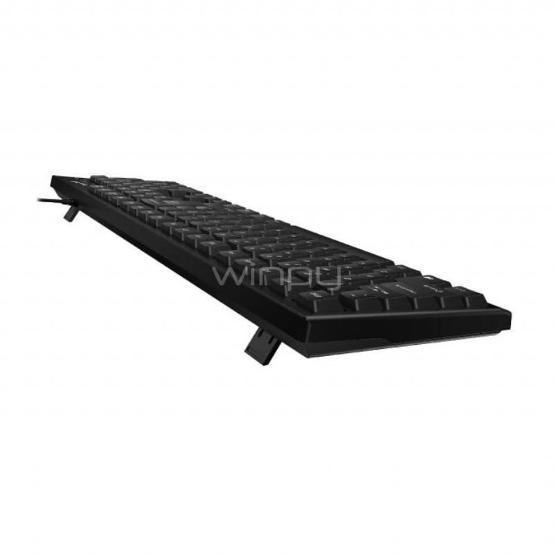 Teclado Genius Smart Keyboard KB-100 (USB, Español, Negro)
