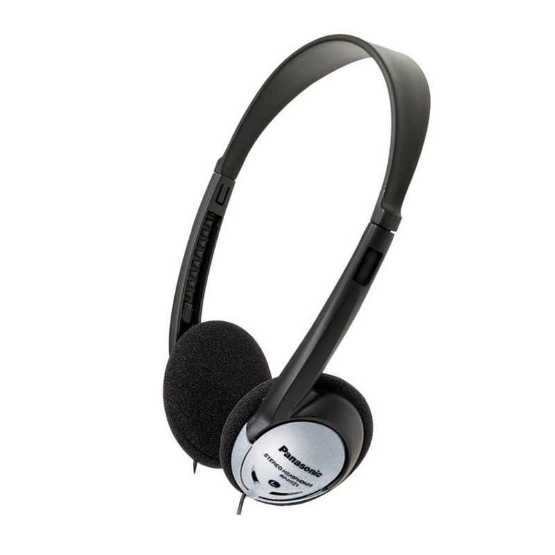 Audífonos Panasonic RP-HT21 (Tipo cintillo, Negro)