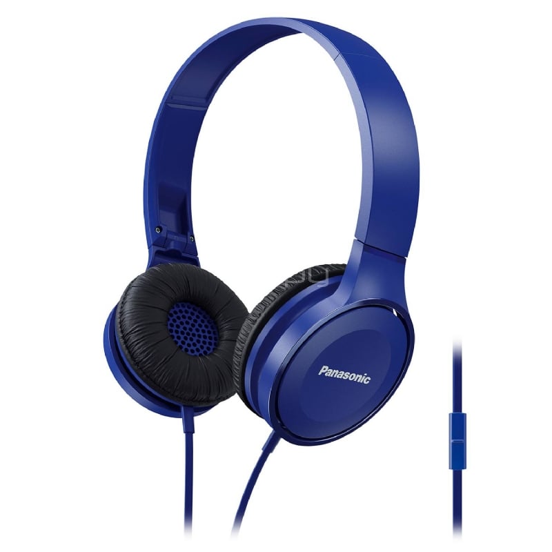 Audífonos Panasonic RP-HF100 (Plegable, Azul)