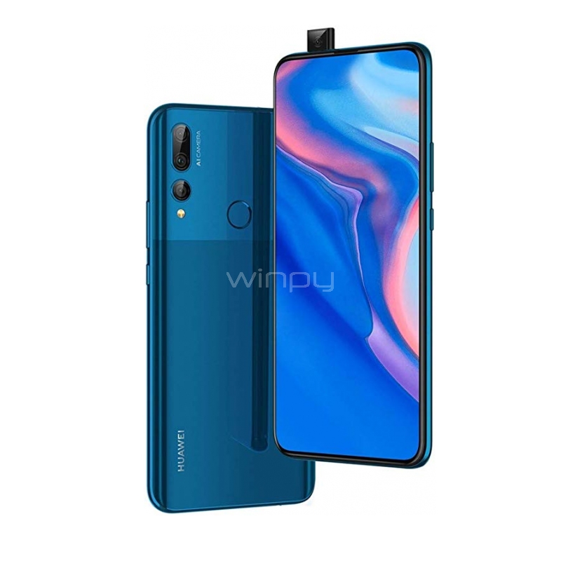 Celular Huawei Y9 Prime 2019 (OctaCore, 4GB Ram, 128GB Internos, Doble Camara, Pantalla 6.59“, Azul)