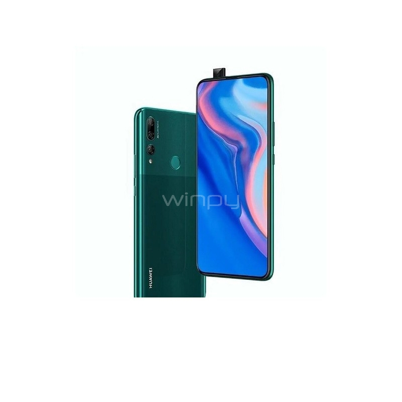 Celular Huawei Y9 Prime 2019 (OctaCore, 4GB Ram, 128GB Internos, Doble Camara, Pantalla 6.59“, Verde)