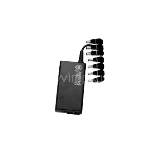 Cargador Universal General Power de 65W (7 Conectores, Voltaje Automático)