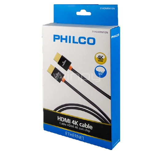 Cable HDMI Philco (REDMERE, 1 Metro, Negro)
