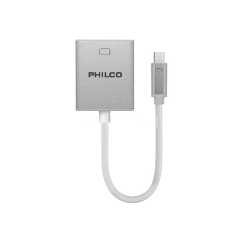 Adaptador de Video Philco de USB-C a HDMI Blanco