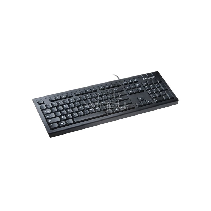 Teclado Alámbrico Kensington K724 (USB, Español, Negro)