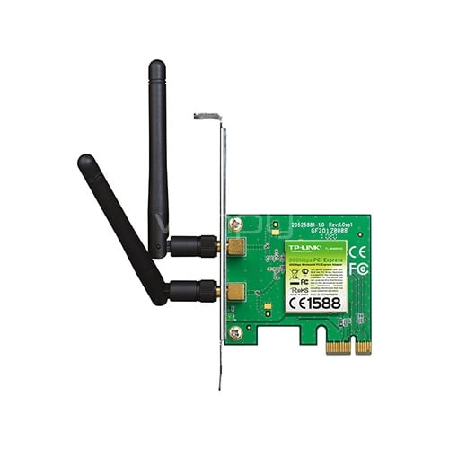 Adaptador Inalámbrico TP-Link PCI Express (Wi-Fi N, 300Mb/s)