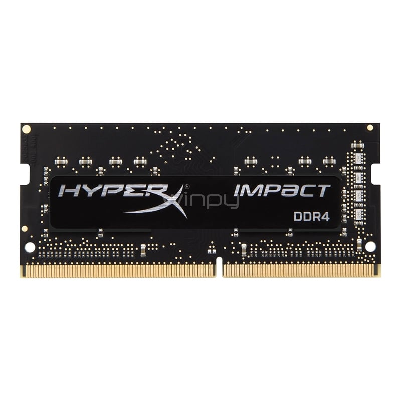 Memoria RAM HyperX Impact de 16GB (DDR4, 3200HMz, CL20, SODIMM)