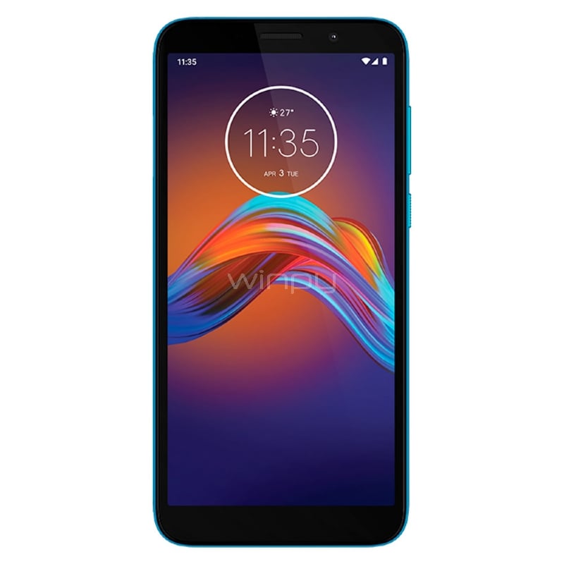Celular Motorola E6 S (OctaCore, Doble Cámara, 32GB, 3000 mAh, Azul Arrecife)