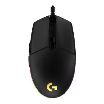 Mouse Gamer Logitech G203 LIGHTSYNC (8.000dpi, 6 Botones, RGB, Negro)