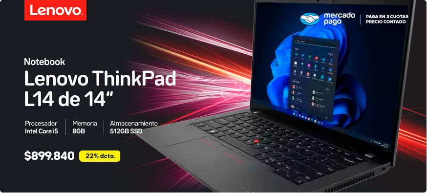 Notebook Lenovo ThinkPad L14 de 14“