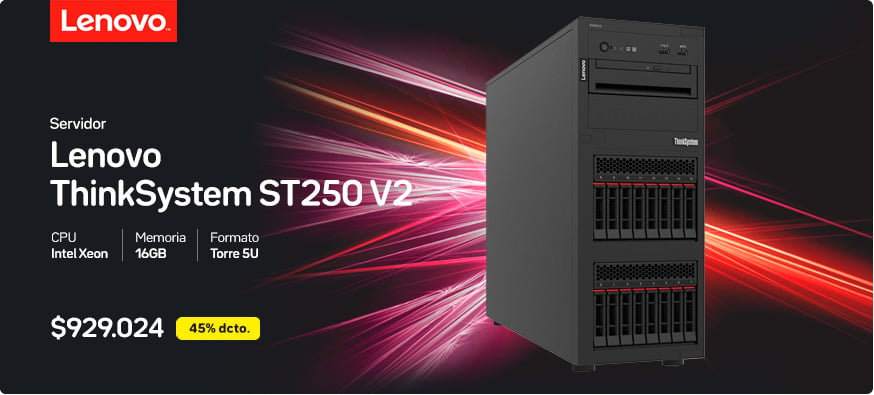 Servidor Lenovo ThinkSystem ST250 V2