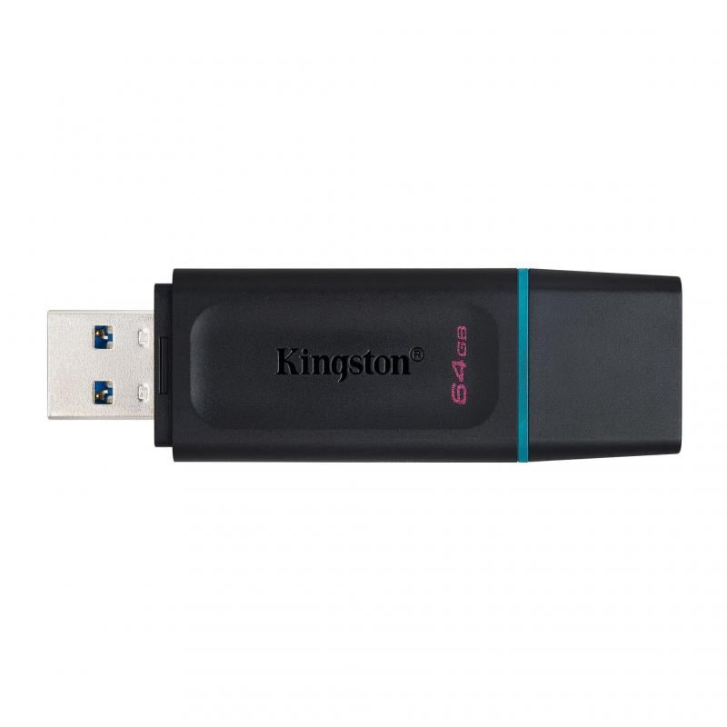 Pendrive Kingston DataTraveler Exodia de 64 GB (USB 3.2, Negro)
