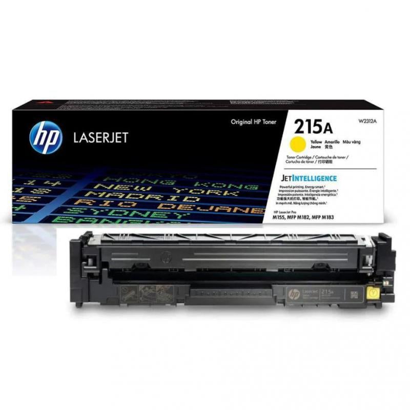 Cartucho de tóner original HP LaserJet 215A, amarillo (W2312A)