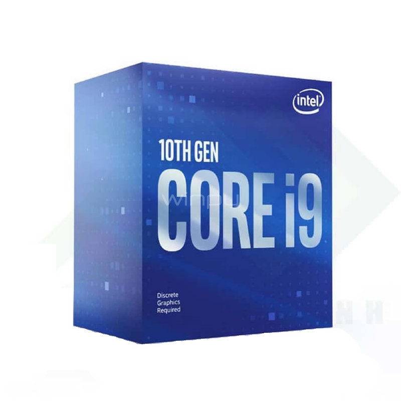 Procesador Intel Core i9-10900F (LGA1200, 8 Cores, 16 Hilos, 2,9/4,8GHz, Sin Video)
