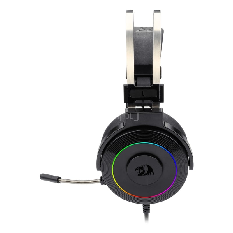 Audífonos Gamer Redragon Lamia H320 (Sonido 7.1, RGB, 20-20.000Hz, USB, Soporte Incluido)