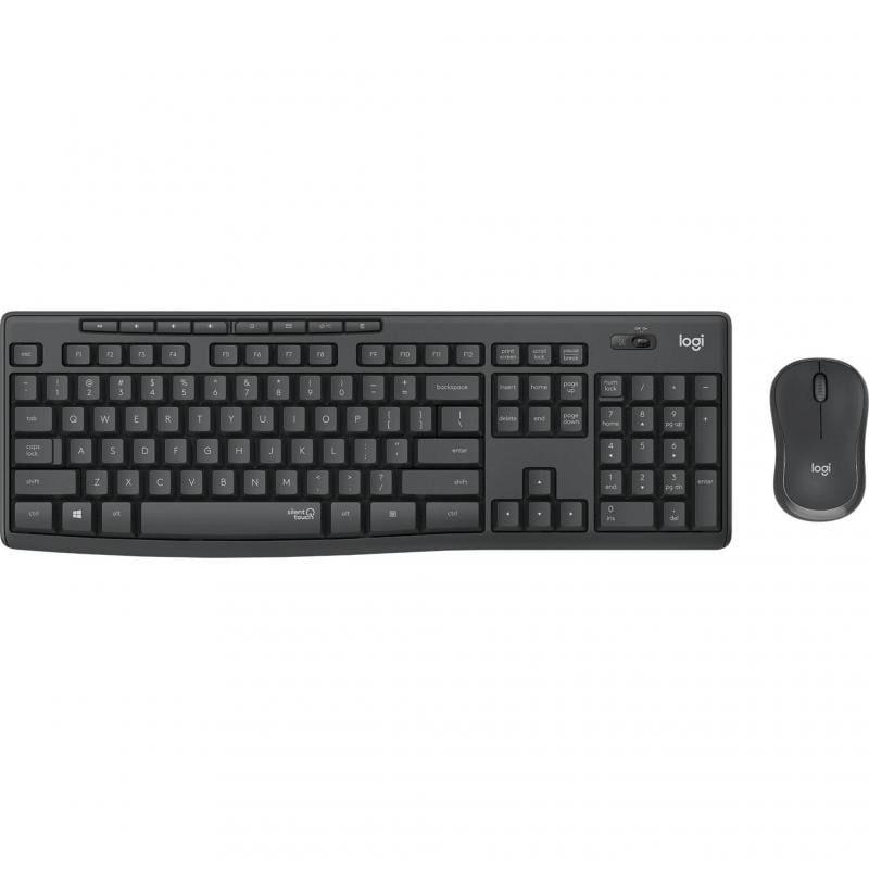 Kit Teclado + Mouse Inalámbricos Logitech MK295 (Nano receptor USB, 2.4GHZ, Negro)