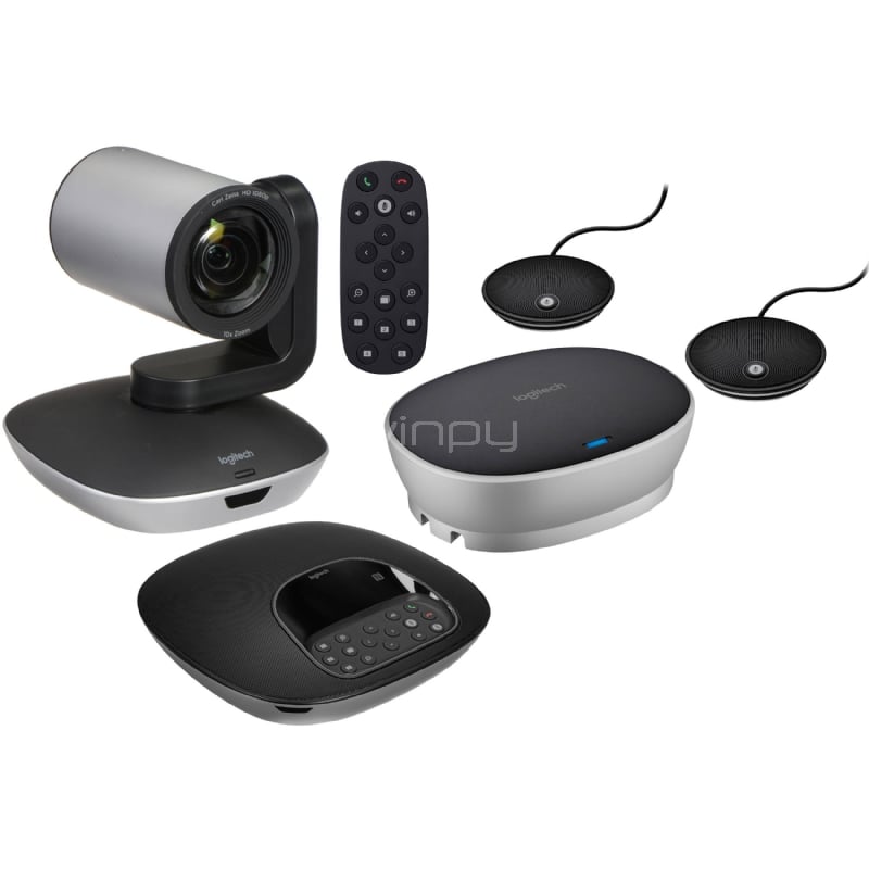 Sistema de Videoconferencia Logitech Group (Full HD, Hasta 20 personas)