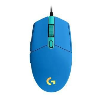 Mouse Gamer Logitech G203 LIGHTSYNC (8.000dpi, 6 Botones, RGB, Azul)