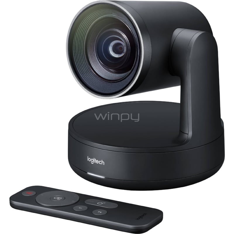 Cámara Logitech RALLY CAMERA 4K (Ultra HD, Campo visual 90°,  Zoom HD 15x, USB 3.0)