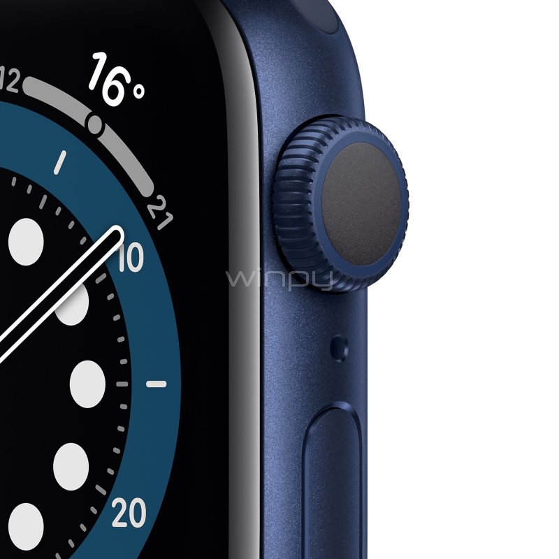 SmartWatch Apple Watch S6 GPS (40mm, Case Azul de Aluminio, Correa Deep Navy Sport)