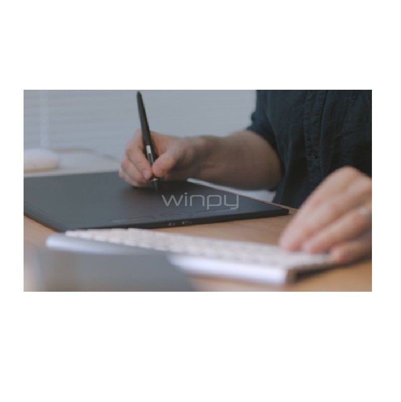 Tableta Digitalizadora Wacom Intuos Pro Multi-Touch (Mediano, USB/Bluetooth, Negro)