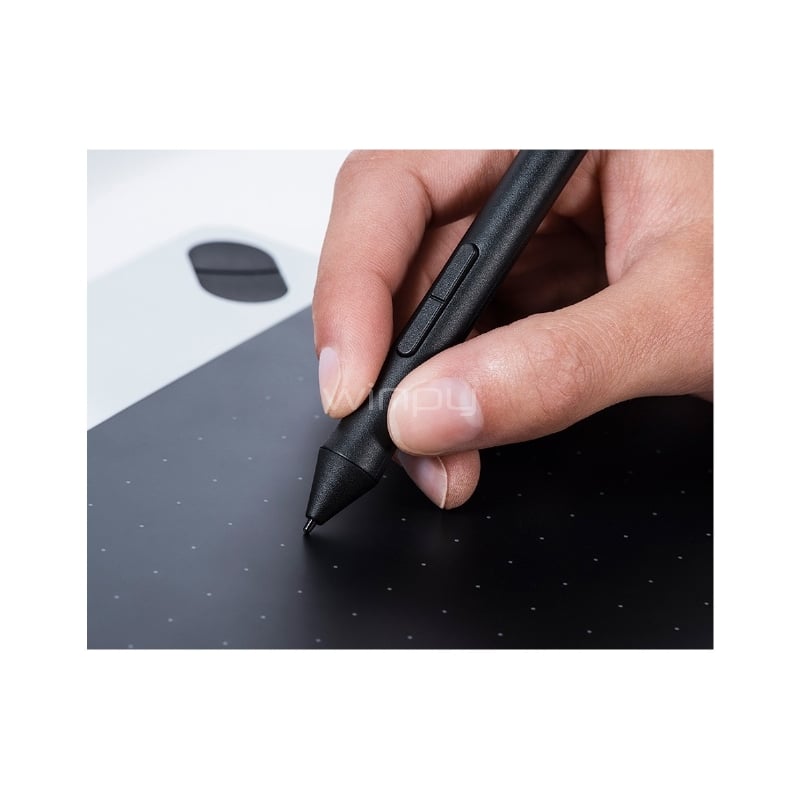 Lápiz Wacom pen 2k 2048 Niveles de Sensibilidad a la Presión (EMR, Negro)