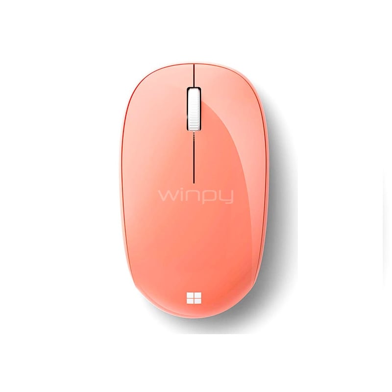 Mouse Microsoft Inalámbrico (Bluetooth, 2,4Ghz, Sensor Óptico, Rosado)