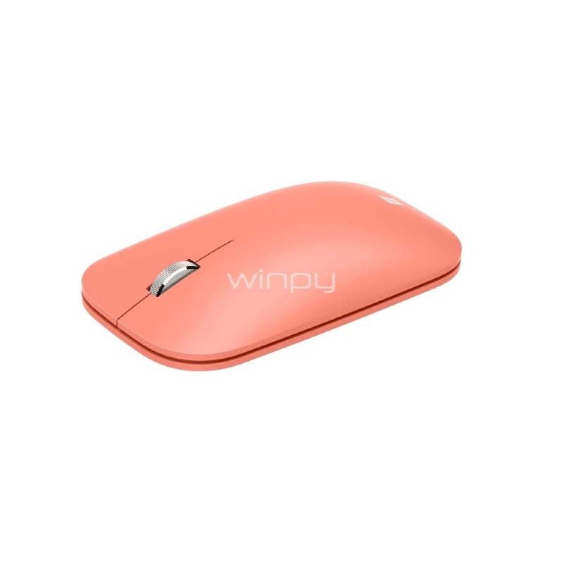 Mouse Microsoft Modern Mobile Inalámbrico (Bluetooth, Rosado)