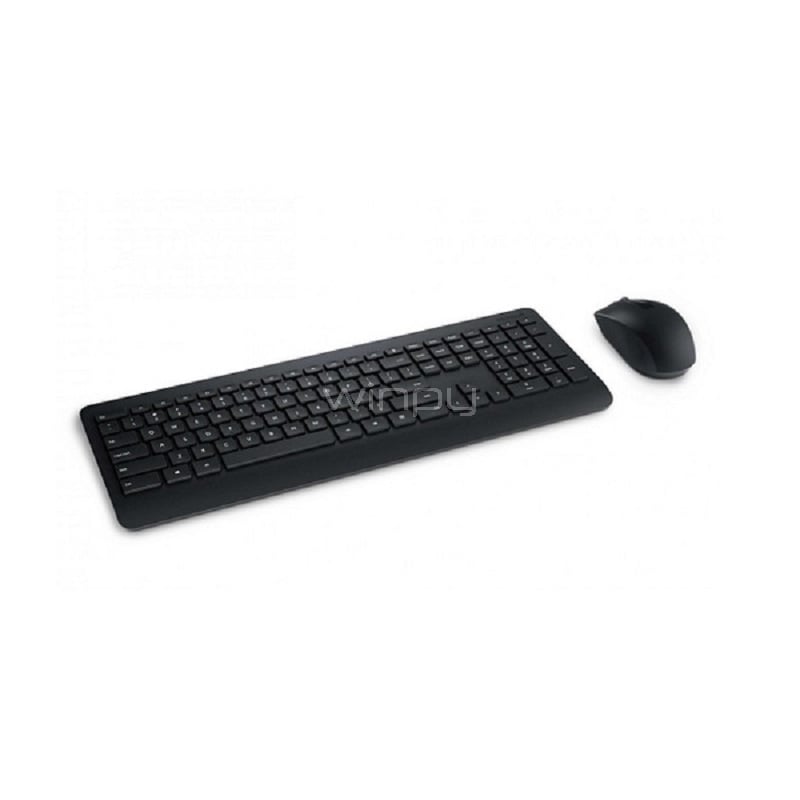 Kit Teclado y Mouse Microsoft Desktop Inalámbrico (Bluetooth, Negro)