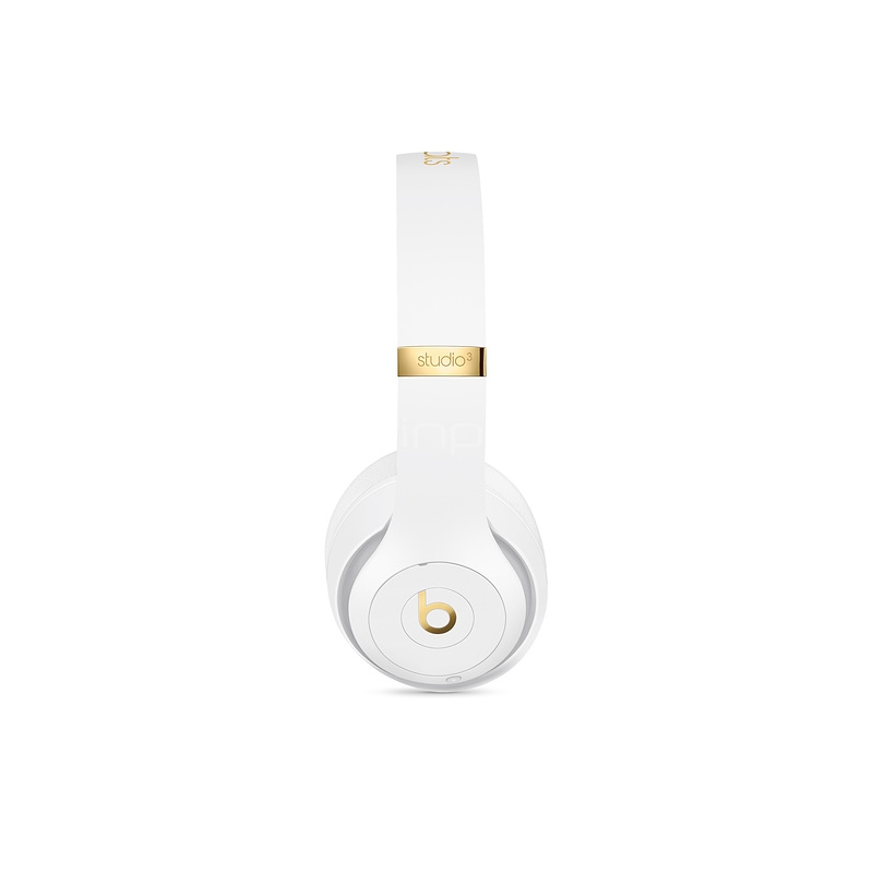 Audífonos Beats Studio3 On-Ear Wireless (Bluetooth, Blanco)