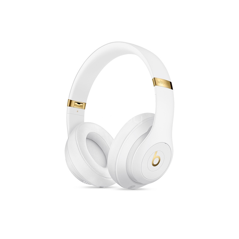 Audífonos Beats Studio3 On-Ear Wireless (Bluetooth, Blanco)
