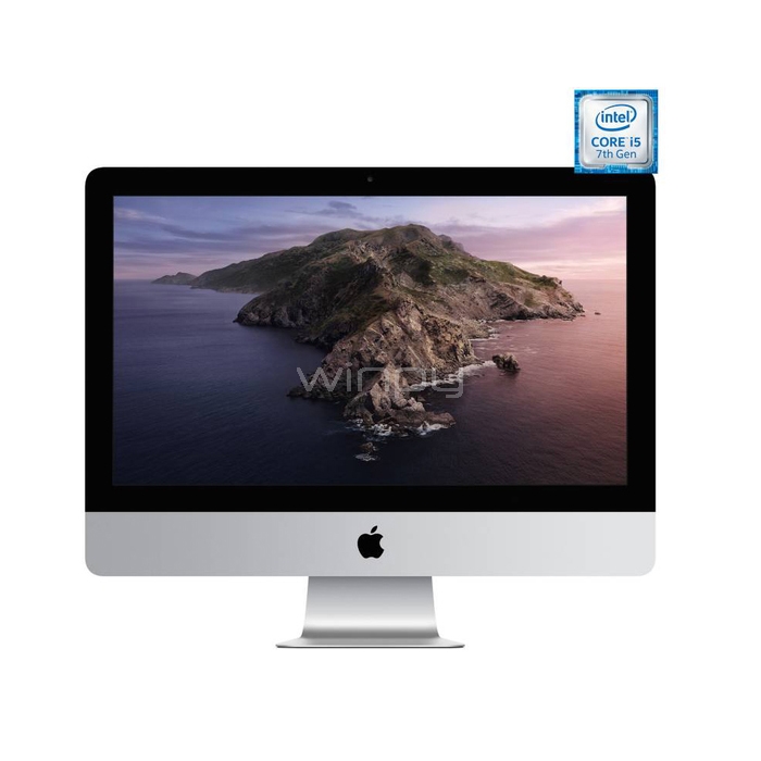 Apple iMac de 21.5“ (Intel Core i5, 8GB RAM, 256GB SSD, Silver