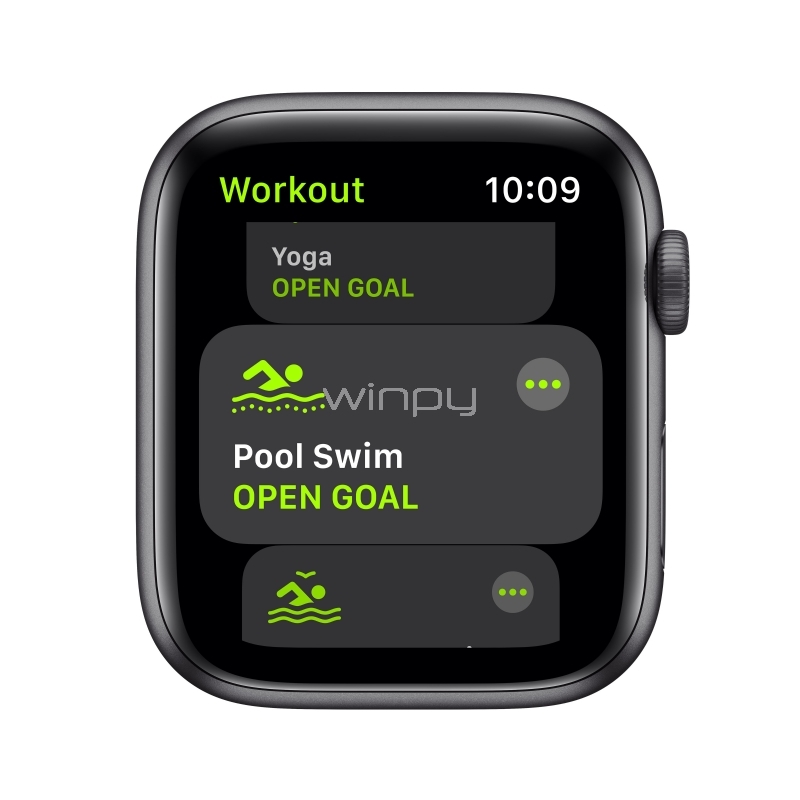 SmartWatch Apple Watch SE GPS (44mm, Case Gris Espacial, Correa Deportiva Negra)