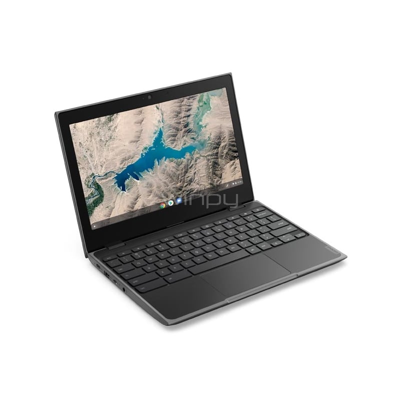 Notebook Lenovo Chromebook 100e de 11.6“ (AMD A4, 4GB RAM, 32GB EMMC, 2° Gen, Chrome S.O)