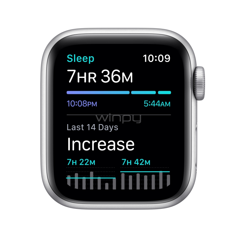 SmartWatch Apple Watch SE GPS (40mm, Case Plateado Aluminio, Correa Blanca Deportiva)