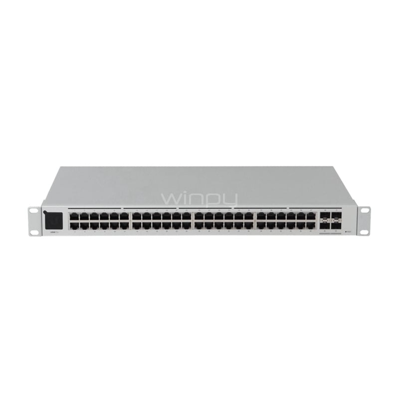 Switch Ubiquiti UniFi PRO 48 (Rack48-1000, 4-SFP+10G, opc-RPS RS232)