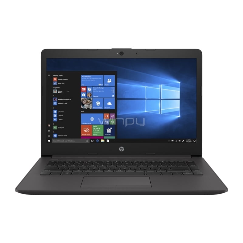Notebook HP 240 G7 de 14“ (Celeron N4020, 8GB RAM, 1TB HDD, Win10)