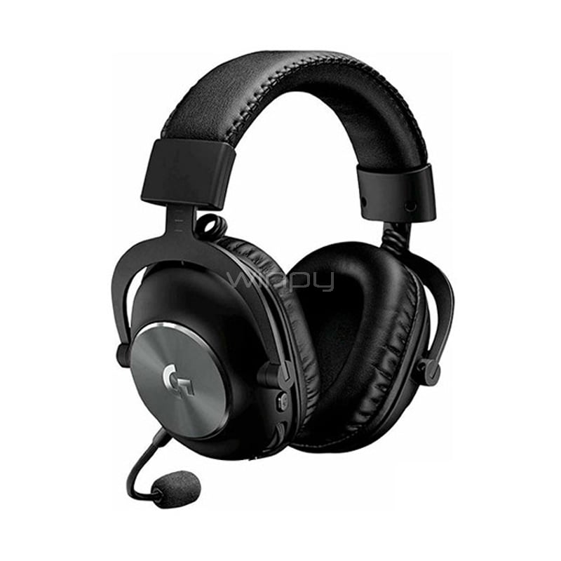 Audífonos Gamer Logitech G Pro X (7.1, Inalámbrico, LightSpeed, Negro)