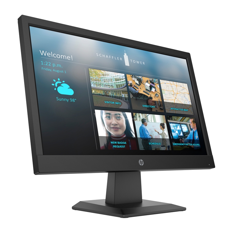 Monitor HP P19b G4 de 18.5“ (HD, 1366x768, 60Hz, 5ms, HDMI+VGA)