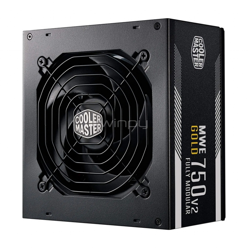 Fuente de Poder Cooler Master MWE V2 de 750W (Certificada 80+ Gold, ATX)