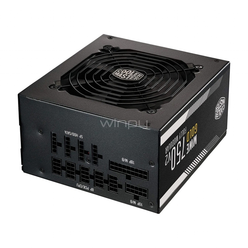 Fuente de Poder Cooler Master MWE V2 de 750W (Certificada 80+ Gold, ATX)