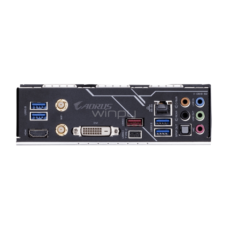 Placa Madre Gigabyte B450 AORUS PRO WIFI (AM4, DDR4 2133/3600MHz, M.2 x2, RGB, ATX)