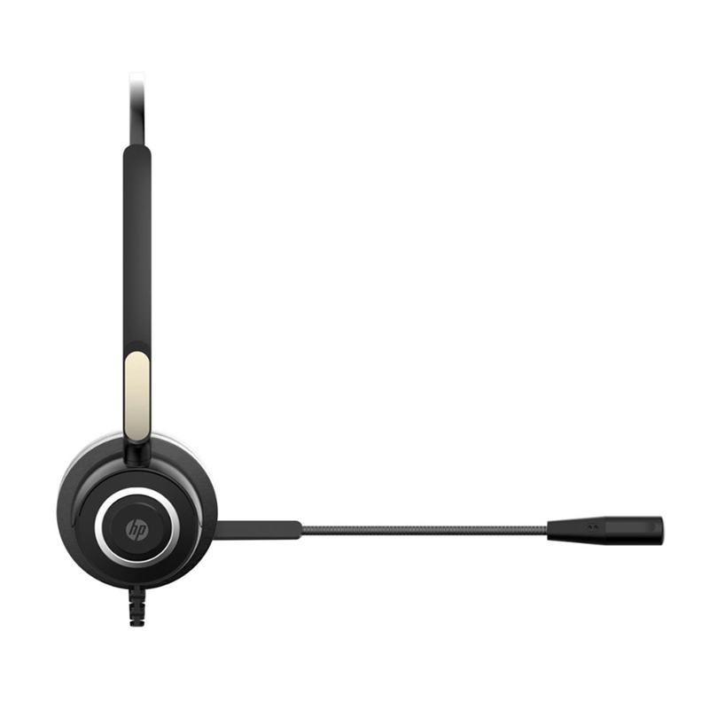 Audífonos HP DHE-8000 (Livianos, Micrófono Flexible, USB, Negro)