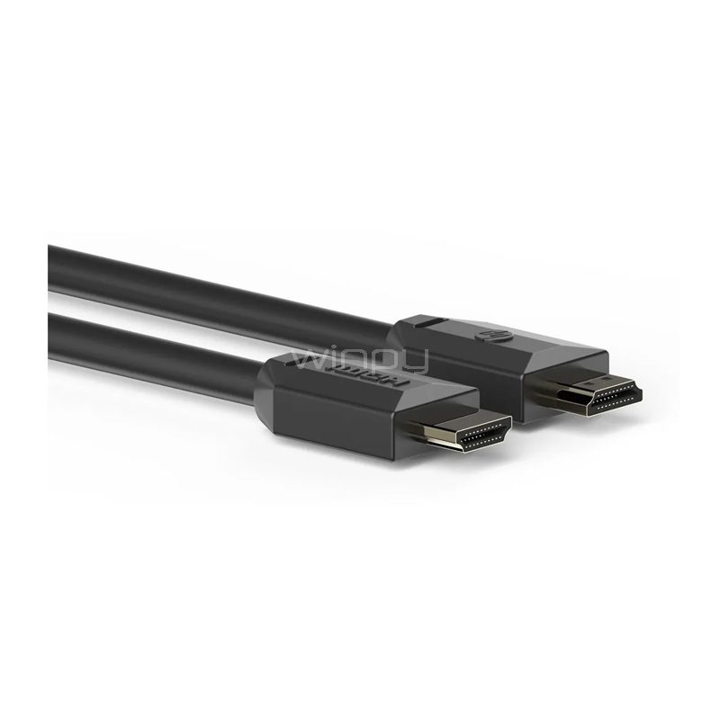 Cable blindado HDMI 2.0 HP con soporte UltraHD (Resoluciones 4K, 18Gbps, 1 Metro)