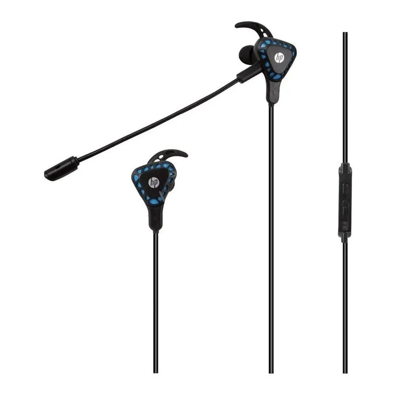 Auriculares intraurales HP H150 (Jack 3.5mm, Micrófono Desmontable, Negro)