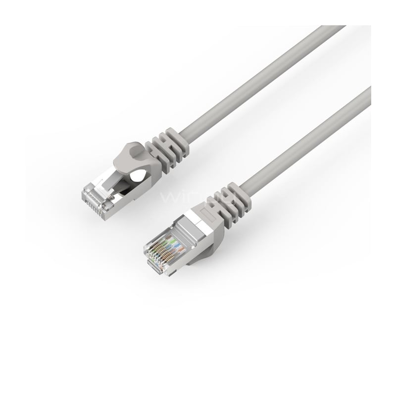 Cable de Red HP RJ-45 CAT 5E (2 Metros, Gris)