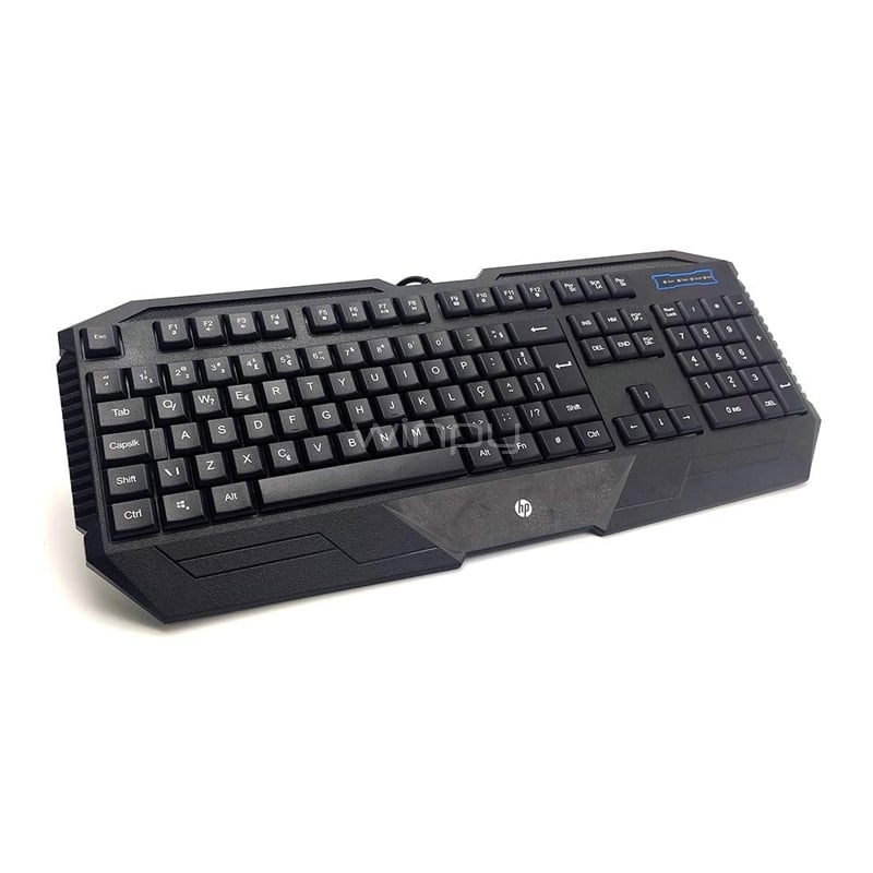 Teclado Gamer HP K130 (Inglés, Negro)