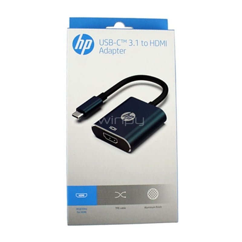 Adaptador HP de USB-C a HDMI (4k, 30hz)