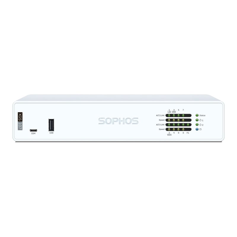 Dispositivo de Seguridad Sophos XGS 107 (Cable de Poder US)